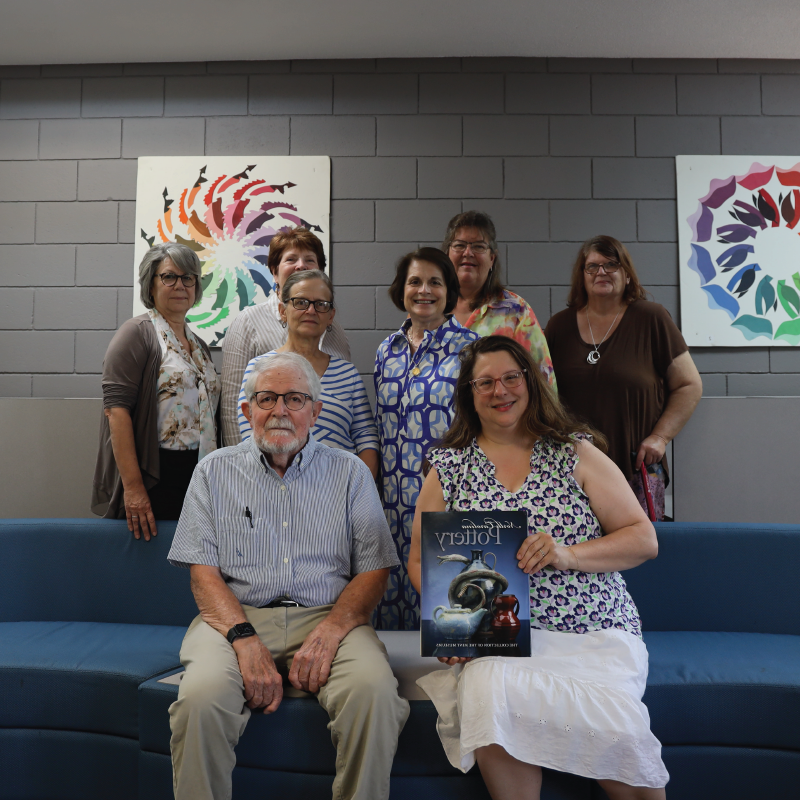 Book Donation and Dedication at Robbins Library